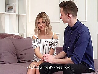 big tits Hardcore defloration blonde